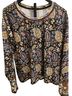 Johnny Was Floral Paisley Multi Color Long Sleeve Top Size XL - photo 1