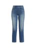 SPANX Pull On Elastic Waistband Straight Leg Denim Jeans Jeans - photo 2