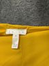 Leith 100% Polyester Polka Dots Yellow Leith Cocktail Dress Size M - photo 4
