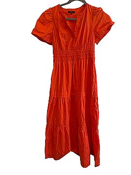 Quince 100% Cotton Poplin Tiered Maxi Casual Dress (view 1)