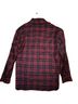 Zyia Active Plaid Red Black Button-Down Shirt Size M - photo 2