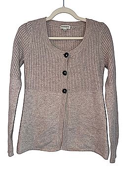 Repeat Cashmere Wool Cardigan (view 1)