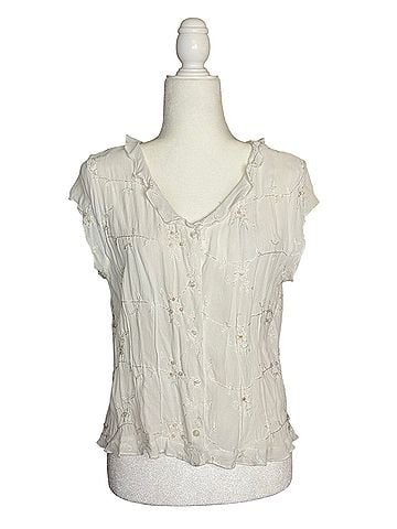 Faded Glory Short Sleeve Blouse (view 1)