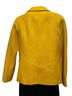 Talbots 60% Acrylic 40% Wool 100% Polyester Gold Yellow Blazer Size 8 - photo 2