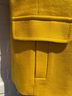 Talbots 60% Acrylic 40% Wool 100% Polyester Gold Yellow Blazer Size 8 - photo 8