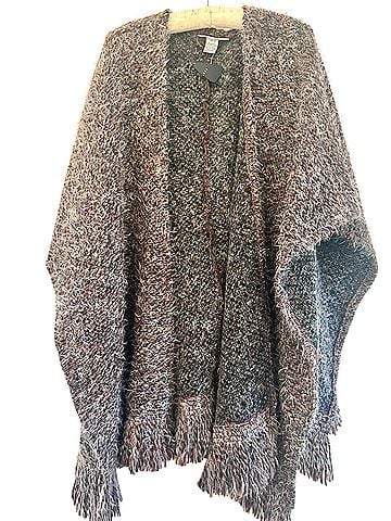 bryn WALKER Fringe Poncho (view 1)