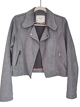 Anthropologie Faux Leather Jacket (view 1)