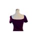 Necessary Objects Merlot Velvet Empire Waist Long Dress Cocktail Dress - photo 2