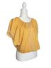 Forever 100% Cotton Yellow Blouse Size M - photo 2
