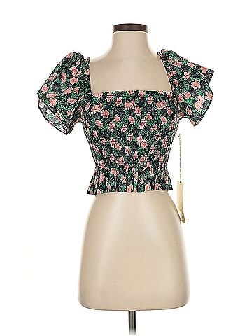 Birds of Paradis by Trovata Birds Of Paradis By Trovata Short Sleeve Top (view 1)