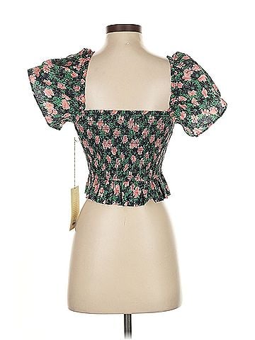 Birds of Paradis by Trovata Birds Of Paradis By Trovata Short Sleeve Top (view 2)