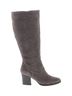 Born 100% Leather Gray Born Boots Size 9 - photo 1