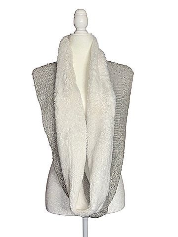 White House Black Market Faux Fur Vest (view 1)