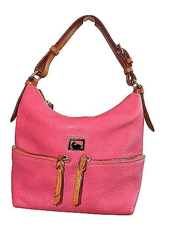 Dooney & Bourke Dillen Hobo Pebbled Leather Shoulder Bag (view 1)
