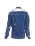 Acne 100% Denim Blue Acne Studios 2012 Fever Torn Jacket Size 2 - photo 10
