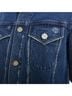 Acne 100% Denim Blue Acne Studios 2012 Fever Torn Jacket Size 2 - photo 7