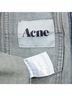 Acne 100% Denim Blue Acne Studios 2012 Fever Torn Jacket Size 2 - photo 8