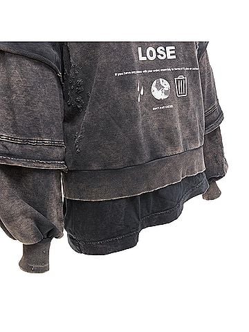 Diesel Diesel Distressed Cotton Sweater (view 2)