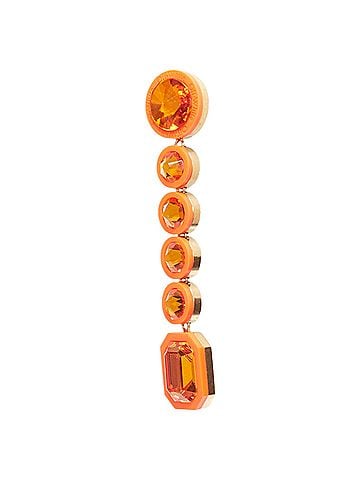 OFF-WHITE Off White Jewel Rhinestone Drop Earrings (view 1)