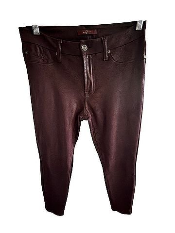 7 For All Mankind Leather Pants (view 1)