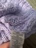 Free People 100% Cotton 36% Rayon 9% Nylon 1% Spandex Purple Pullover Sweater Size L - photo 4