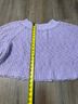 Free People 100% Cotton 36% Rayon 9% Nylon 1% Spandex Purple Pullover Sweater Size L - photo 5