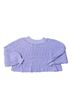 Free People 100% Cotton 36% Rayon 9% Nylon 1% Spandex Purple Pullover Sweater Size L - photo 2