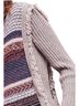 Anthropologie Stripes Gray Multi Color Pullover Sweater Size XS - photo 2