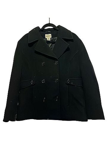 St. John's Bay Wool Peacoat Coat (view 1)