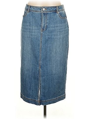 Talbots Talbots Denim Skirt (view 1)