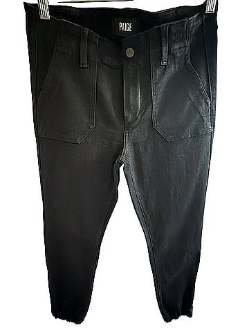 Paige Leather Pants (view 1)