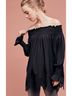 Anthropologie Black Blouse Size XS - photo 3
