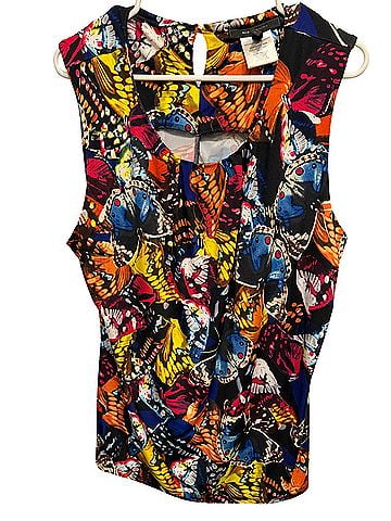 BCBGMAXAZRIA Sleeveless Top (view 1)