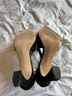 Antonio Melani Tiaa Suede Ankle Chain Detail Pumps Heels - photo 3