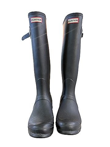Hunter Original Tall Rain Rain Boots (view 1)