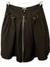 Hot Topic Solid Black Casual Skirt Size M - photo 1