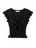 Amanda Uprichard 100% Polyester Black T-Shirt Size M - photo 1