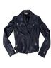 Gianni Bini 100% Leather Blue Leather Jacket Size XS - photo 1