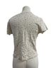 Uniqlo 100% Cotton Floral White Short Sleeve Blouse Size XL - photo 2