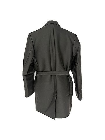 Totême Totême Belted Evening Blazer in Black Cotton (view 2)