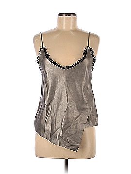 Zara Zara Faux Leather Top (view 1)