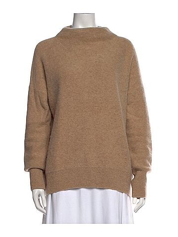 Vince. Funnel Neck Cashmere Pullover Sweater (view 1)