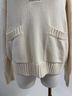 Zara White Pullover Sweater Size L - photo 5