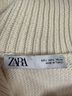 Zara White Pullover Sweater Size L - photo 7