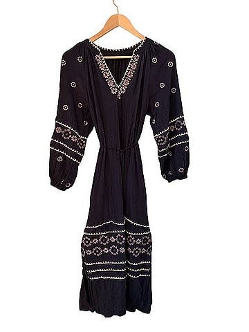 Madewell embroidered maxi dress Casual Dress (view 1)