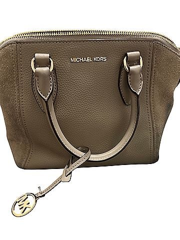 Michael Kors Michael Kors Leather Satchel (view 1)