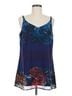 CAbi 100% Polyester Blue C Abi Sleeveless Top Size M - photo 1