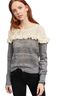 Anthropologie Gray Ivory Pullover Sweater Size XS - photo 1
