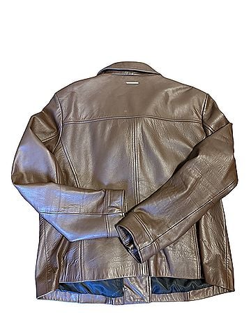 Calvin Klein Leather Jacket (view 2)