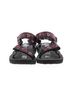 Teva Floral Burgundy Black Pink Teva Sandals Size 6 - photo 2